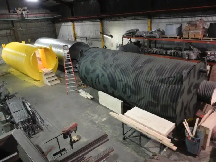 Подземный бункер во дворе собственного дома