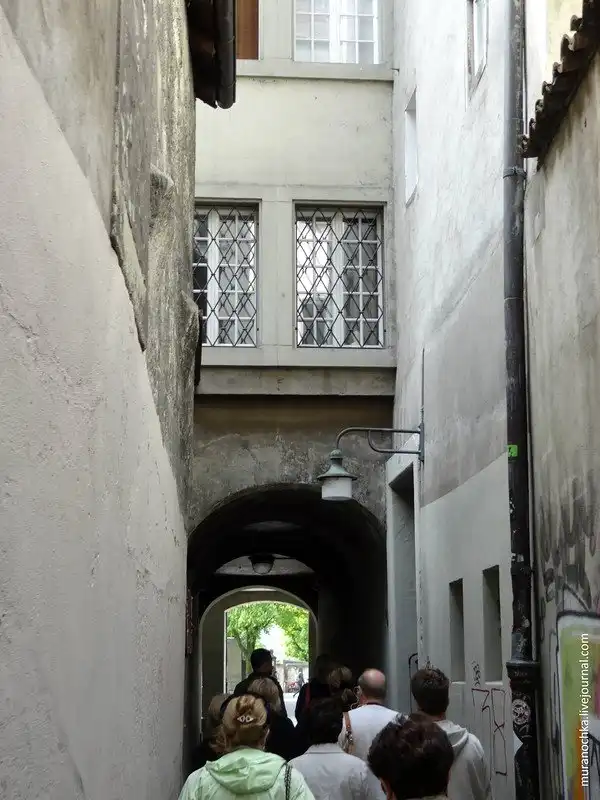 Очарование старины Берна в обрамлении цветов