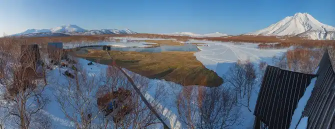 Путешествие по горячим рекам Камчатки