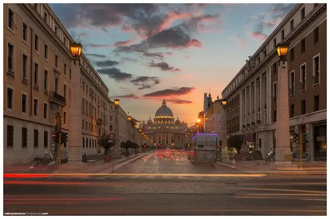 Утреннее очарование Рима и Ватикан