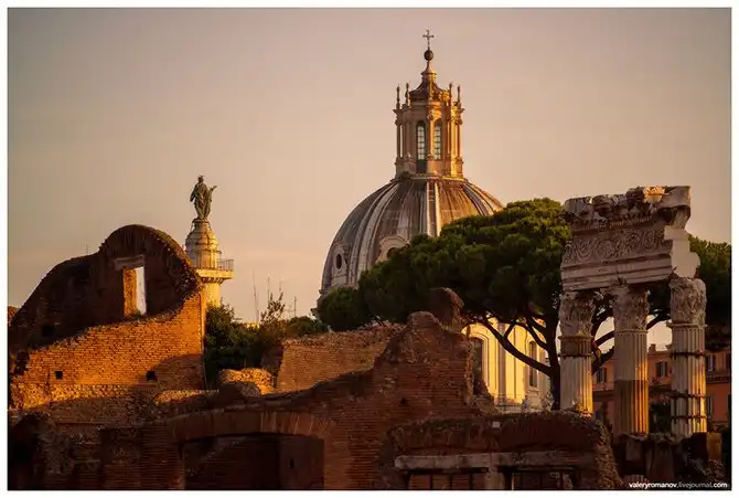 Утреннее очарование Рима и Ватикан