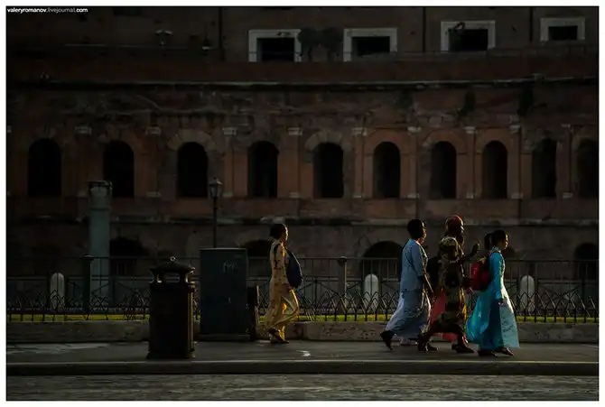 Утреннее очарование Рима и Ватикан