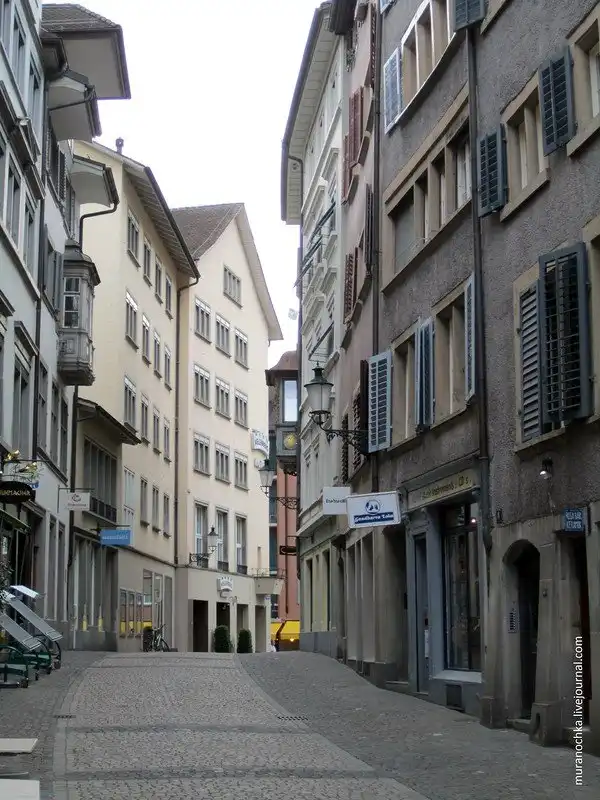 Прогулка по старому Цюриху