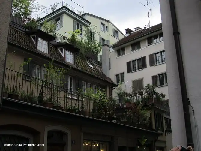 Прогулка по старому Цюриху