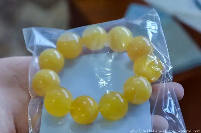 Как обрабатывают янтарь