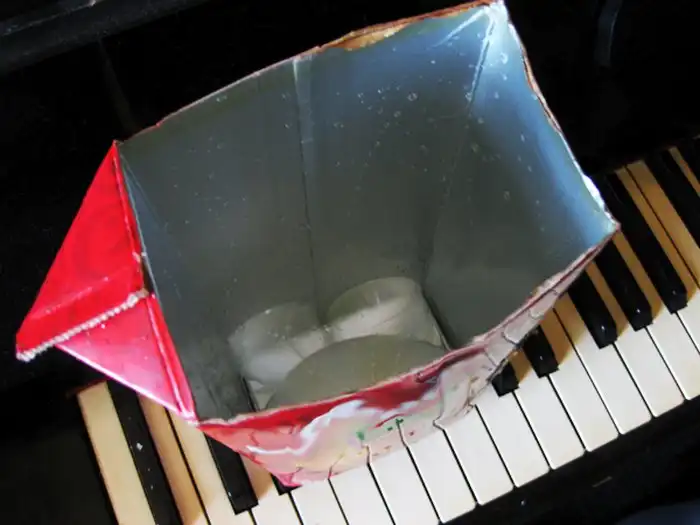 Необычная находка на дне коробки из-под сока