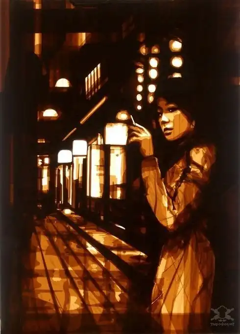 Картины из скотча