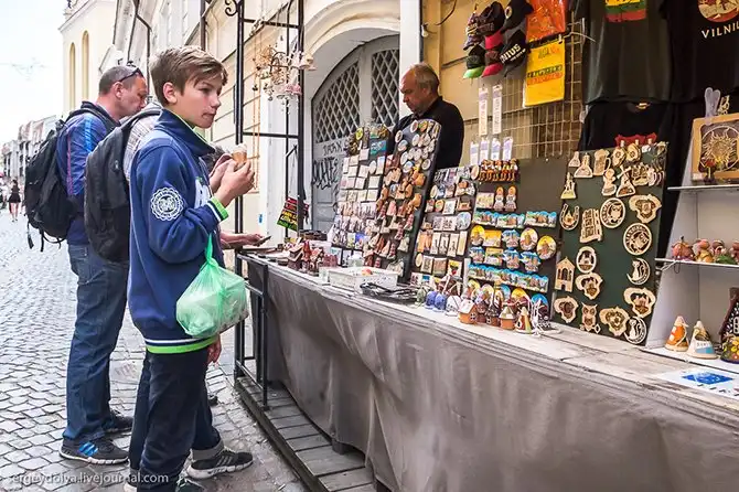 Прогулка по солнечному Вильнюсу