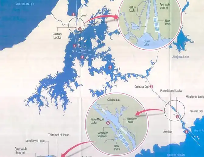 Как устроен Панамский канал