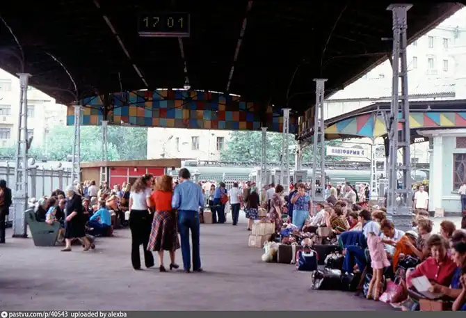 Прогулка по Москве 1981 года