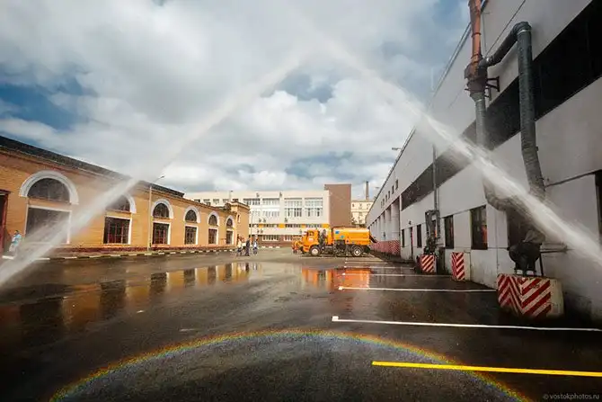 Как моют улицы Москвы