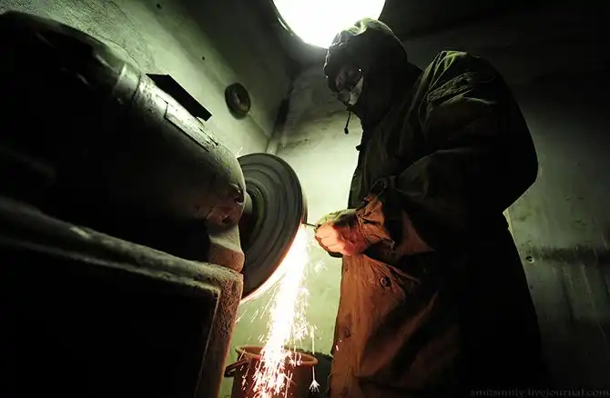 Как делают якутские ножи