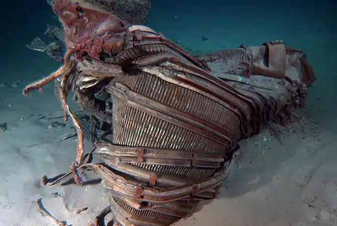 10 необычных находок с морского дна