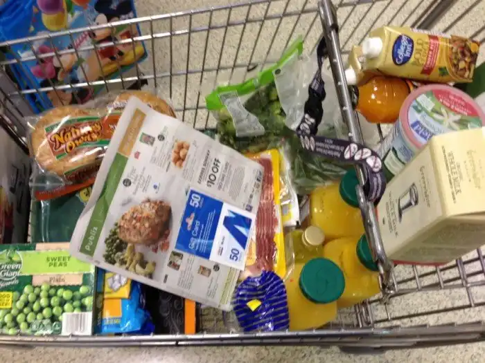 Поход в магазин среднестатистической американской семьи