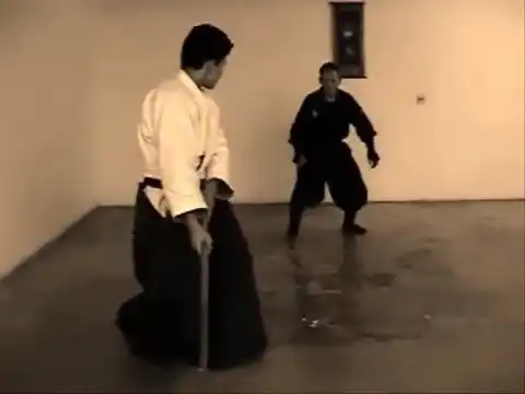 Ниндзюцу в комнате (демонстрация техники)