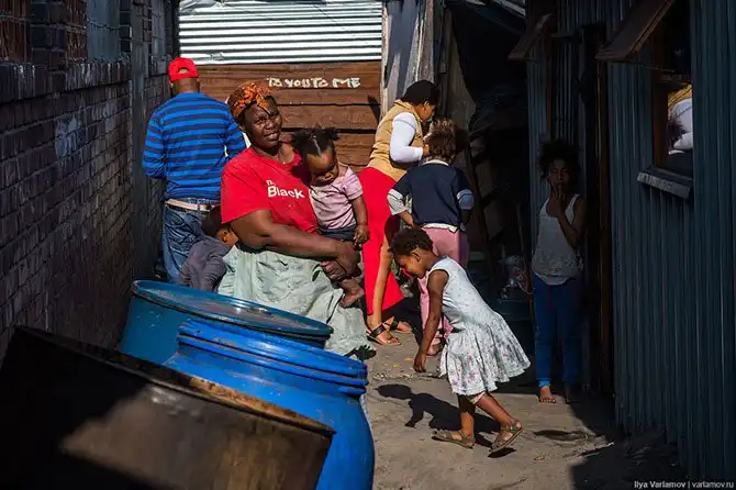 Прогулка по трущобам Кейптауна