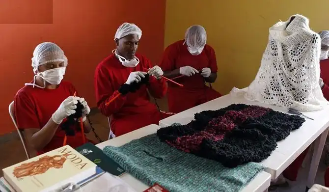 Товары, сделанные заключенными в разных странах