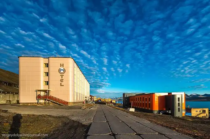 Прогулка по российскому городу в Норвегии