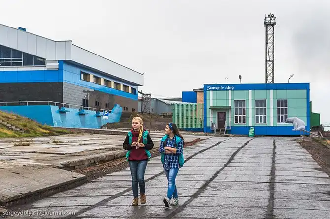 Прогулка по российскому городу в Норвегии