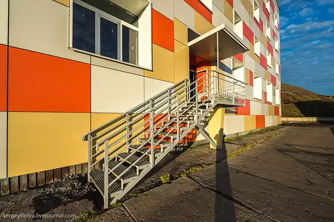 Прогулка по российскому городу в Норвегии