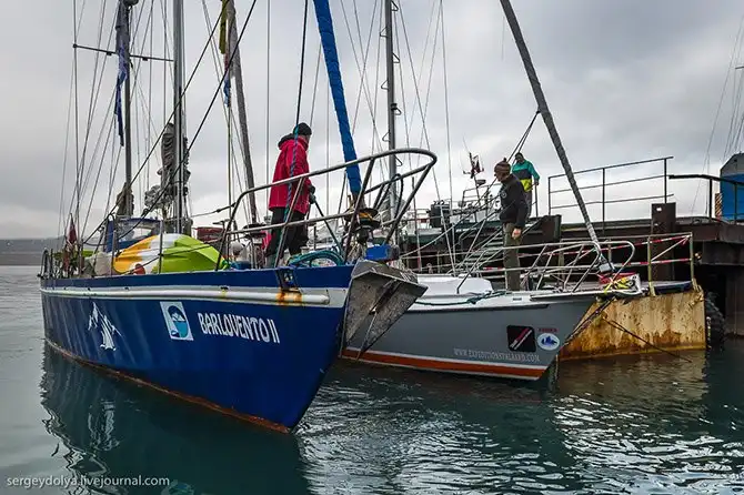 Прогулка по российскому городу в Норвегии