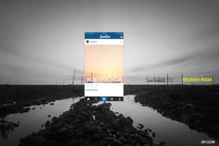 Поразительные контрасты Индии в интересном фотопроекте