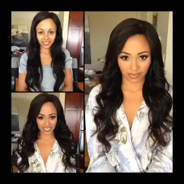 Модели журнала Playboy и прочие девушки до и после макияжа