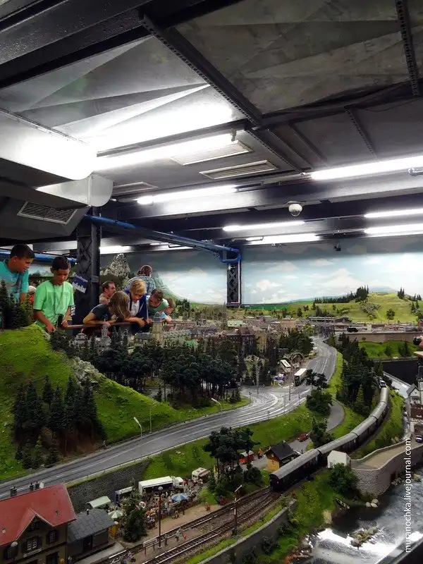 Прогулка по миниатюрной стране чудес в Гамбурге