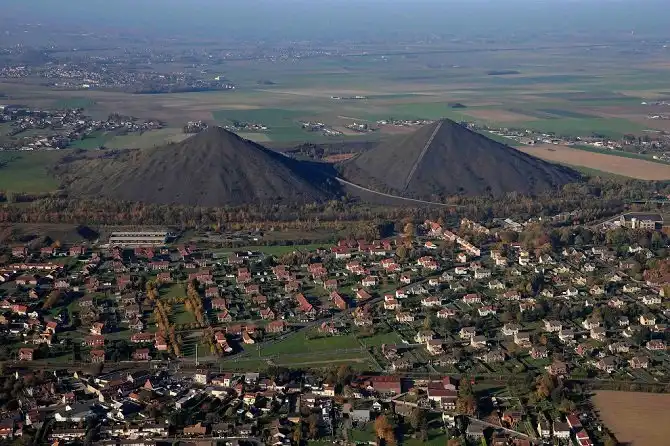 Угольный город во Франции
