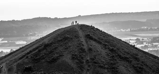 Угольный город во Франции