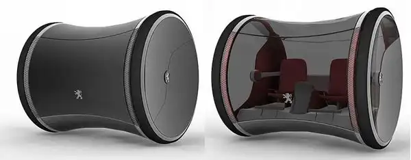 Peugeot Ozone – двухколесная машина с водородным двигателем.