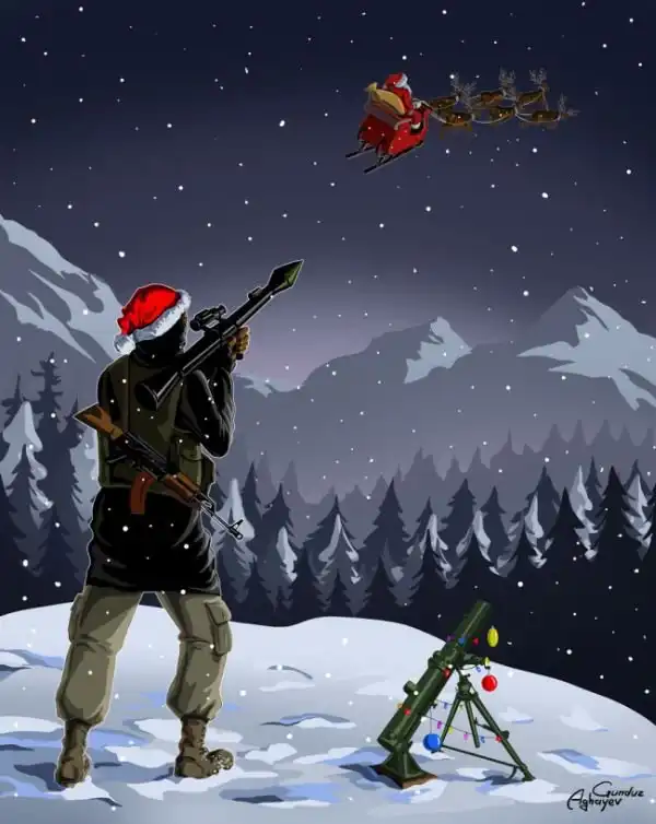 «Война и мир» - новый проект художника Гюндуза Агаева