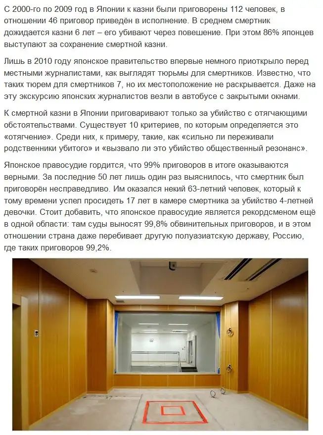 Смертная казнь в современной Японии