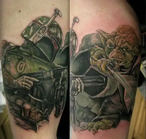 20 оригинальных татуировок популярных персонажей, которые вы увидите впервые