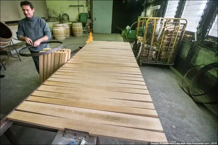 Как делают бочки для коньяка