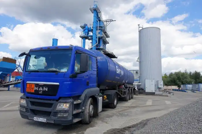 Как производят асфальт