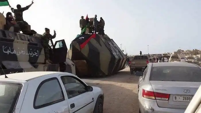 Самодельный бронетранспортер сил специального назначения Ливии