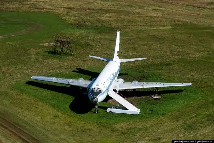 Омск с вертолёта