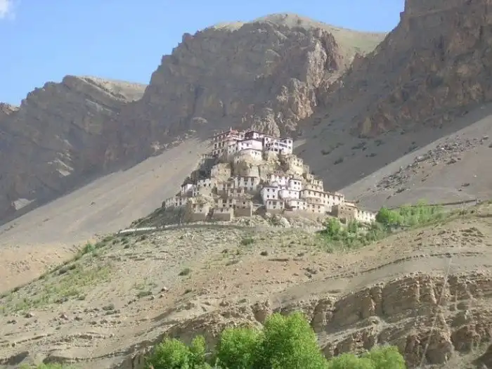 Буддийский храм Ки Гомпа (Key Gompa), Индия