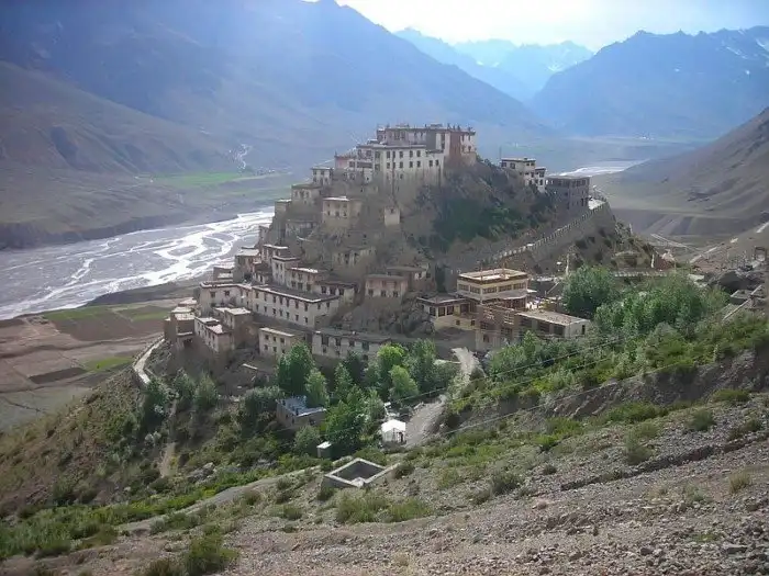 Буддийский храм Ки Гомпа (Key Gompa), Индия