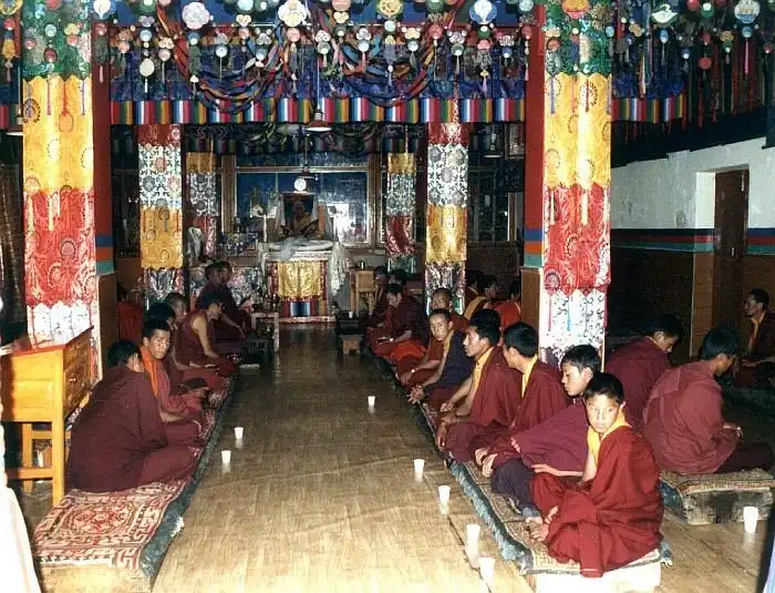 Буддийский храм Ки Гомпа (Key Gompa), Индия