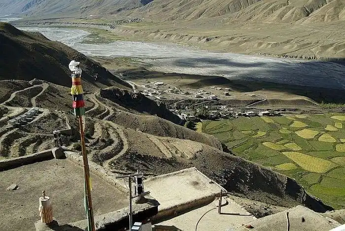 Буддийский храм Ки Гомпа (Key Gompa), Индия