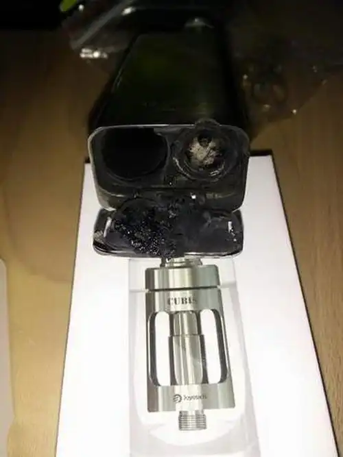 Взрывоопасные электронные сигареты