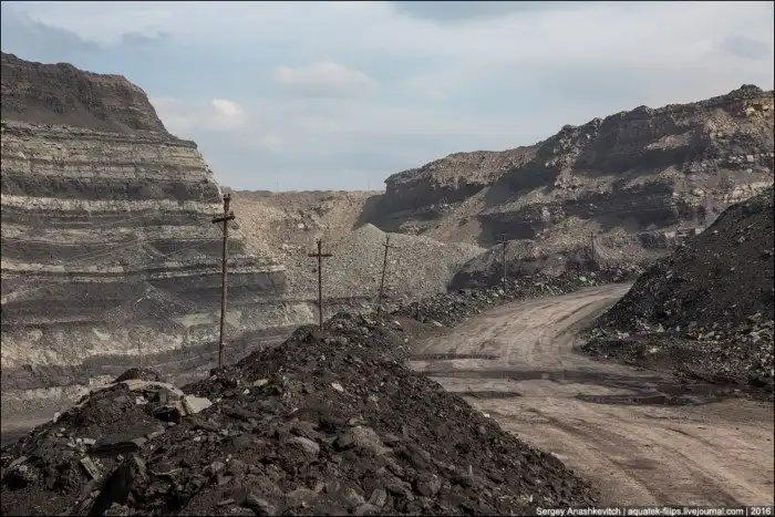 Как в Хакасии добывают уголь открытым способом