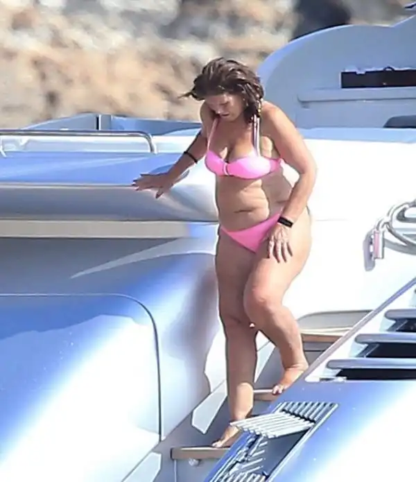 Криштиану Роналду отдыхает на яхте в Средиземном море