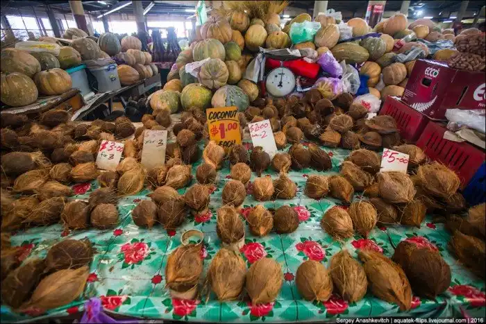 Колхозный рынок на Фиджи