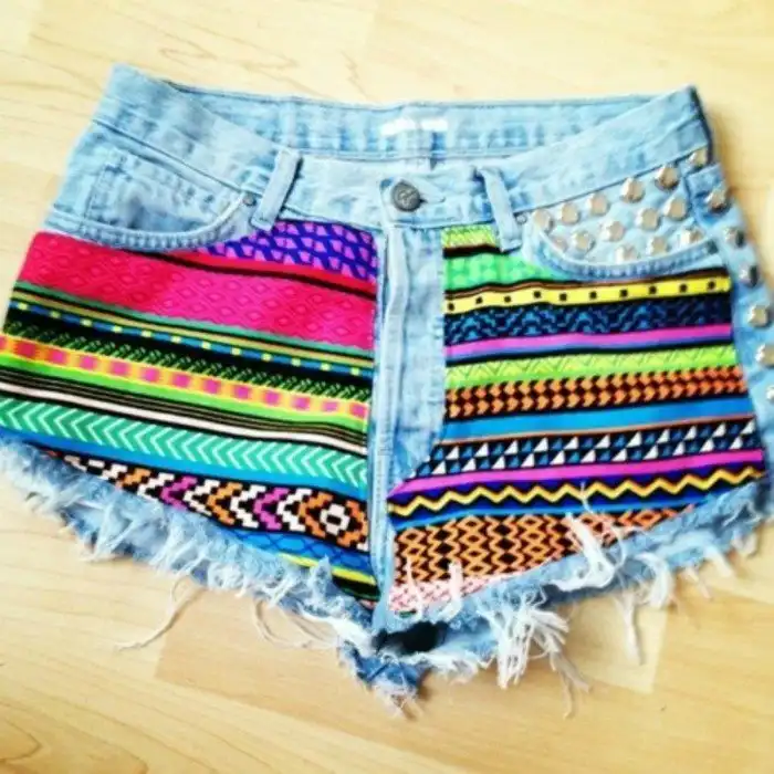 Стильный деним: 16 крутейших идей трансформации старых джинсов