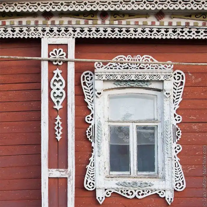 Виртуальный музей русских деревянных резных наличников Ивана Хафизова