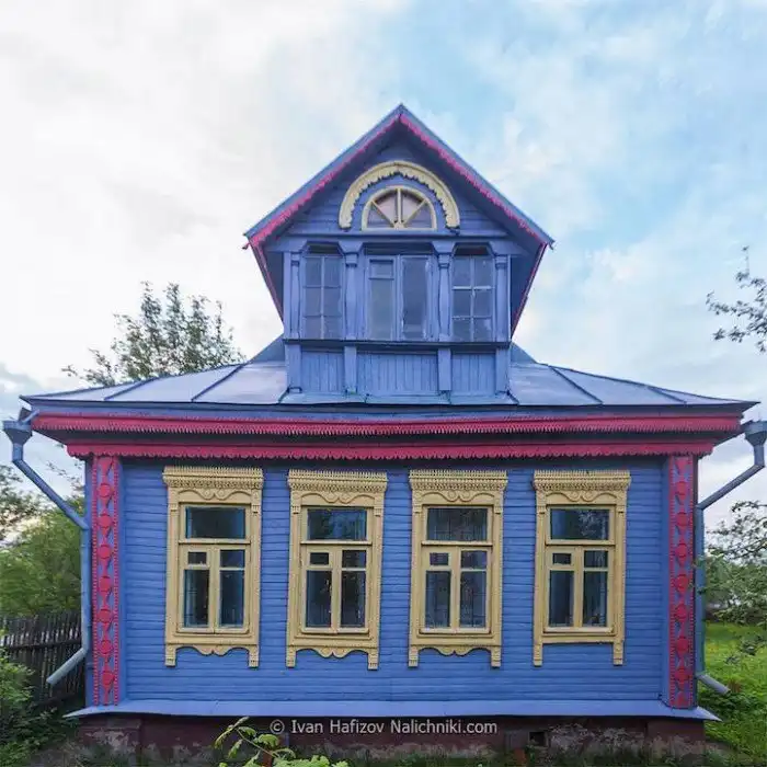 Виртуальный музей русских деревянных резных наличников Ивана Хафизова