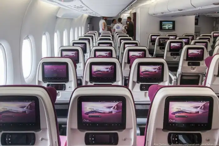 Самый лучший интерьер самолета Airbus A380